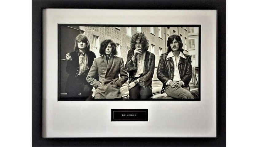 Led Zeppelin Framed Photo
