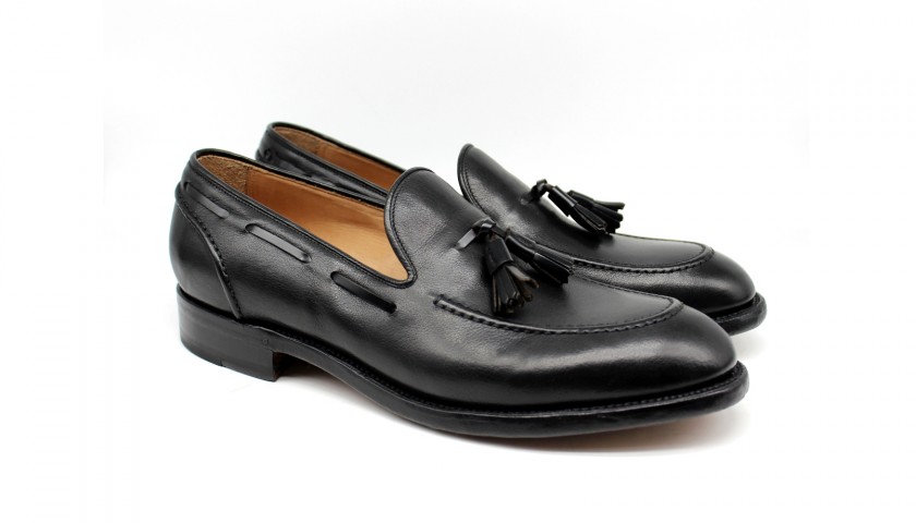Stratton Calf Leather Loafers by Franco Gentili