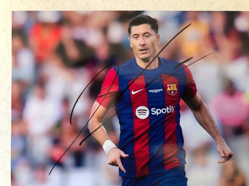 Photograph Signed by Robert Lewandowski