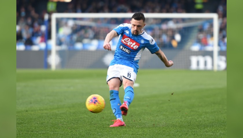 Mario Rui's Official Napoli Signed Shirt, 2019/20