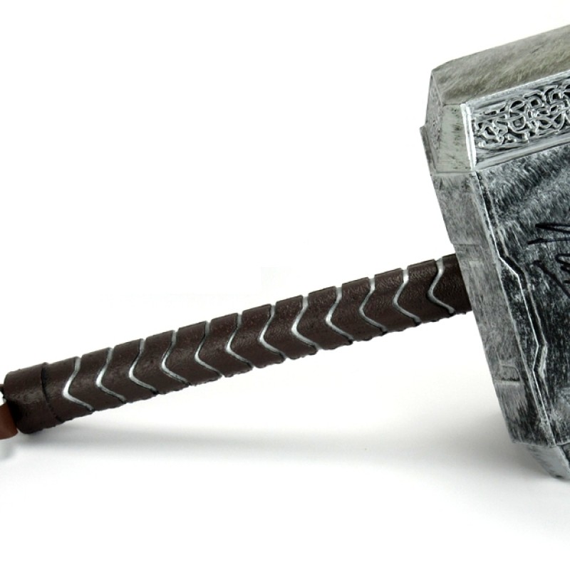 Official Marvel Thor Hammer Signed by Stan Lee, the Godfather of Comics