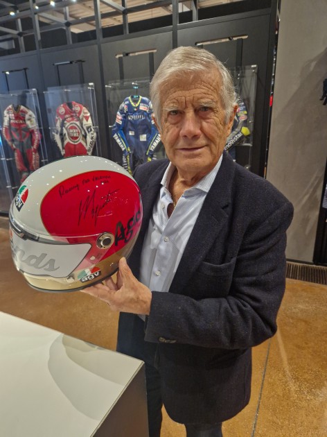 Giacomo Agostini’s Replica AGV-AGO Helmet