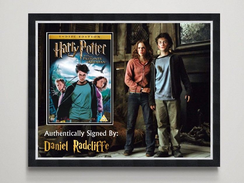 Mostra firmata di Daniel Radcliffe su Harry Potter