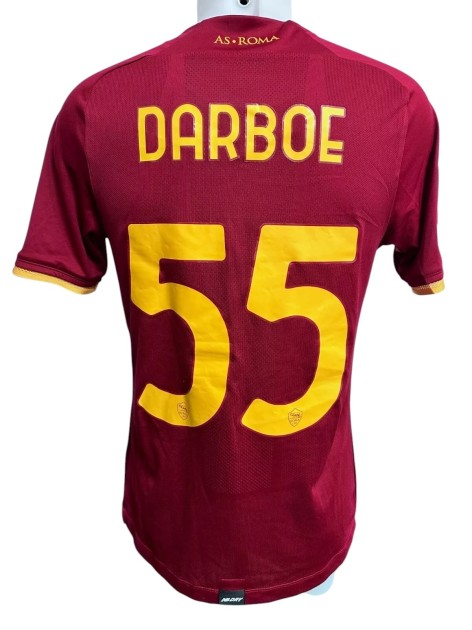 Darboe's Roma Match-Worn Shirt, Conference League FInals Celebration 2021/22