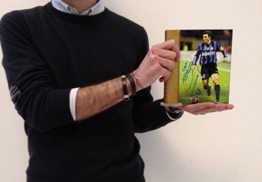 Javier Zanetti gives you his signed frame