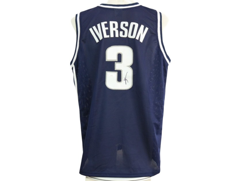 Allen Iverson Official Signed Jersey