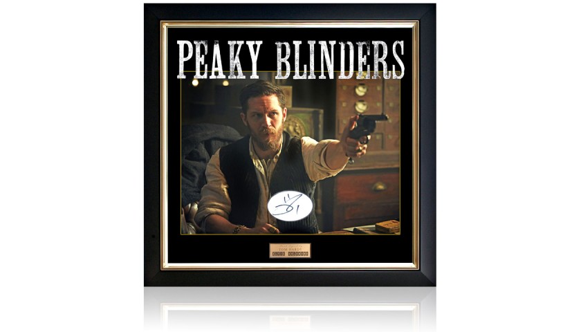 Peaky Blinders: Tom Hardy Signed Alfie Solomons Presentation
