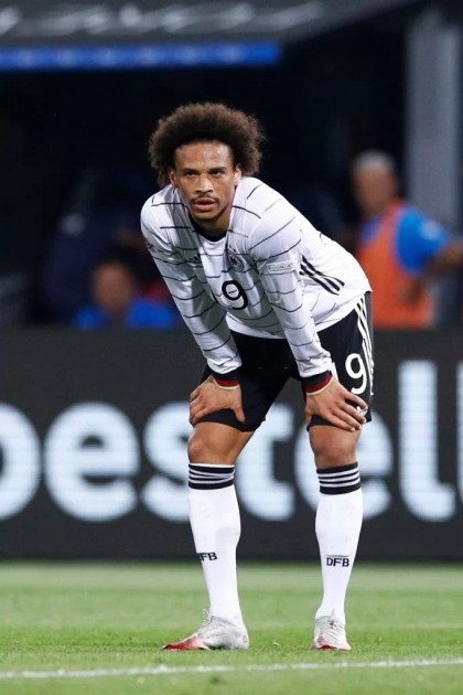 Sane's Match Worn Shirt, Italy-Germany 2022