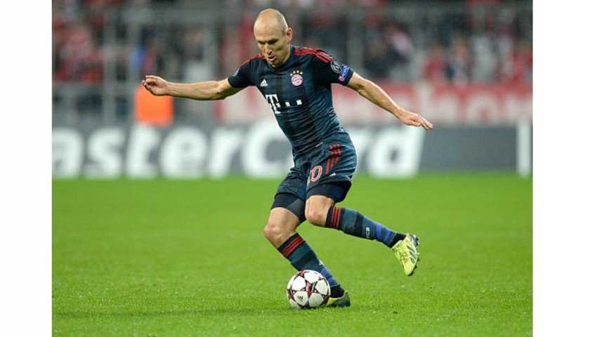 Maglia ufficiale Robben Bayern Monaco, 2013/14 - Autografata - CharityStars