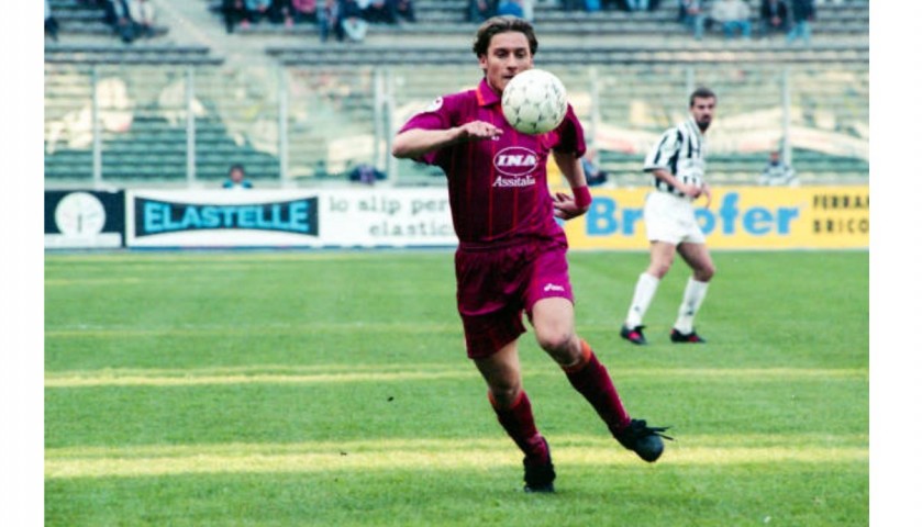 Totti's Roma Match Shirt, 1996/97