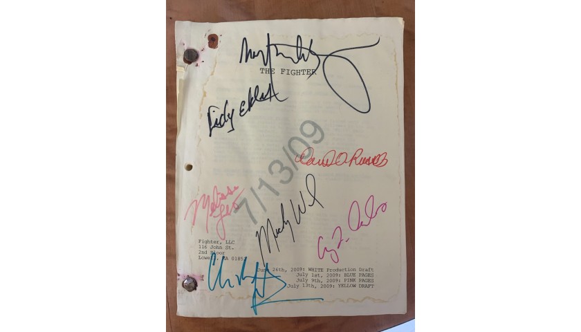 "The Fighter" Signed Script