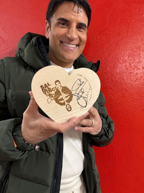 Pezzo di Legno di un Albero Secolare - Autografato da Sal Da Vinci a Sanremo 2026