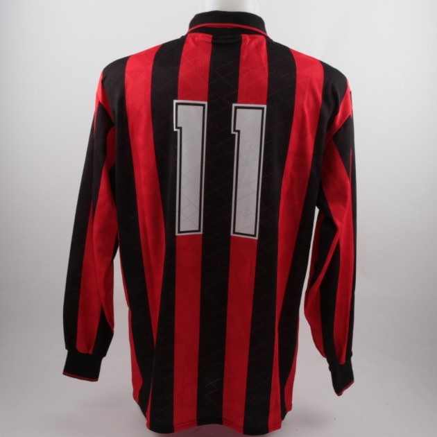 Match worn Massaro shirt, Juventus-Milan 06/03/1994