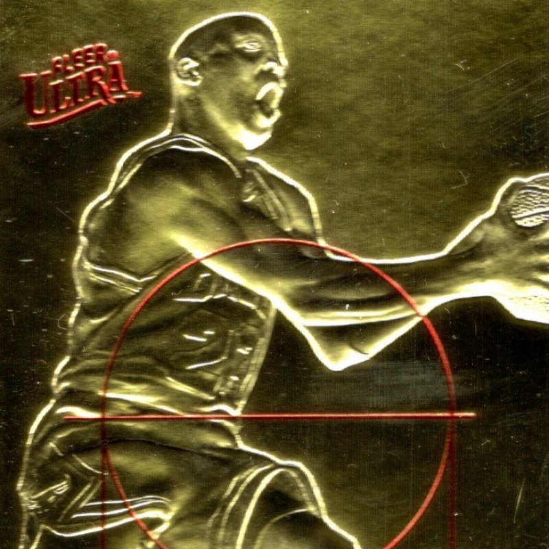 Michael Jordan Limited Edition Gold Card 1996/97