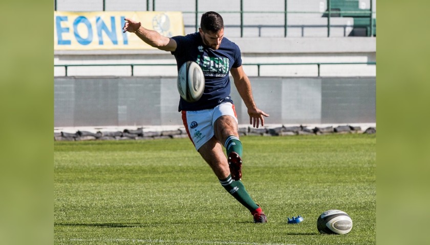 Ian McKinley's Benetton Rugby Worn T-Shirt, 2019/20