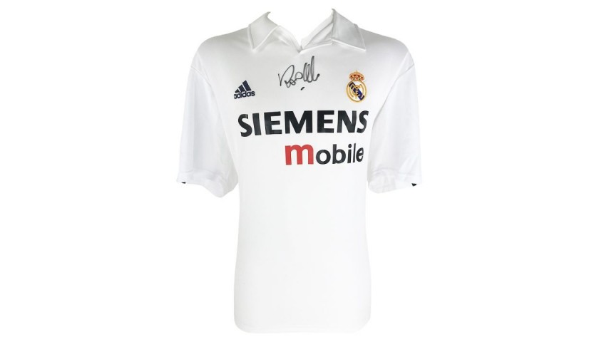 Ronaldo's Real Madrid Galacticos Signed Shirt