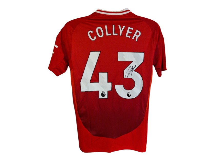 Replica maglia Manchester United 2024/25 firmata da Toby Collyer