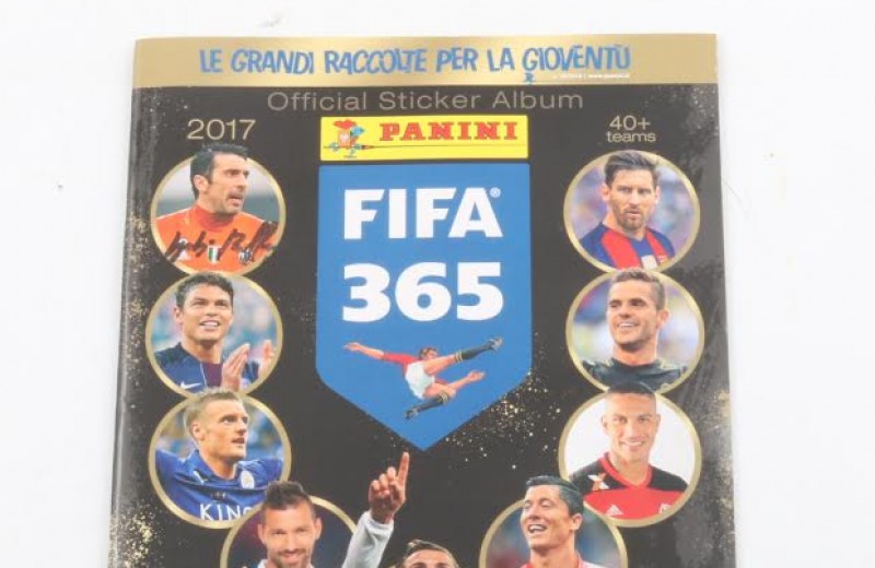 Panini signed FIFA365 Album 