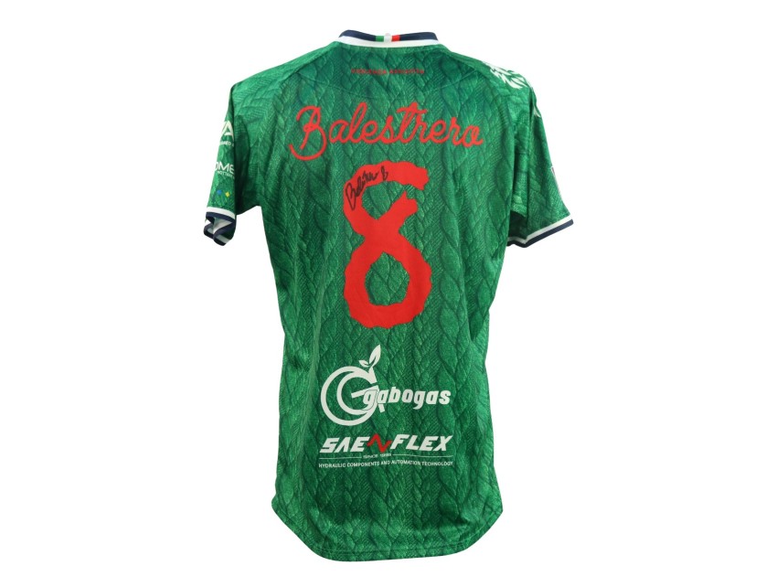 Balestrero's Signed Unwashed Shirt, "Special Edition" Feralpisalò vs Triestina 2024