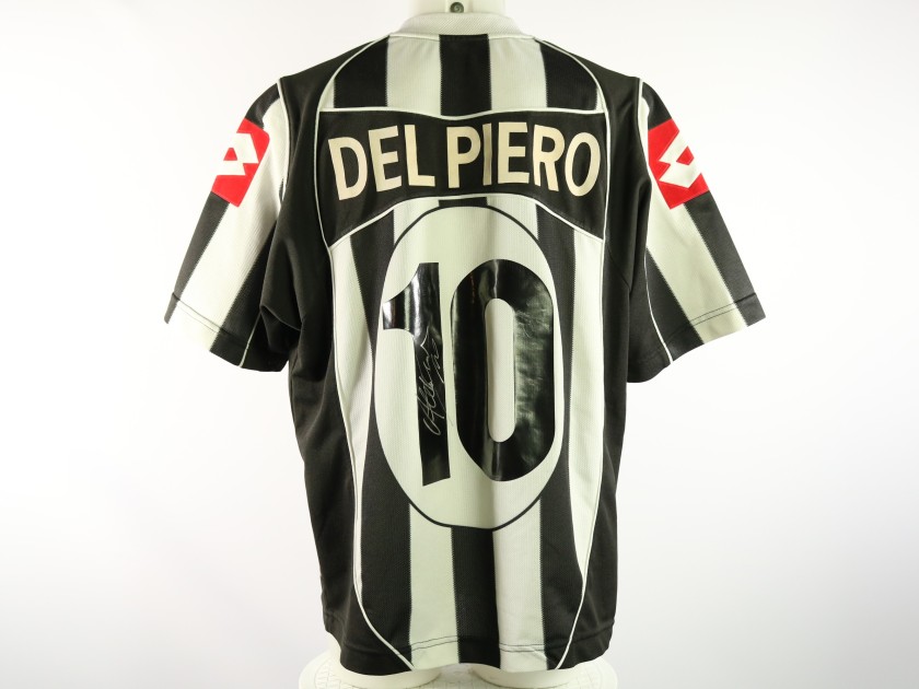 Del Piero Official Signed Juventus Shirt, 2002/03