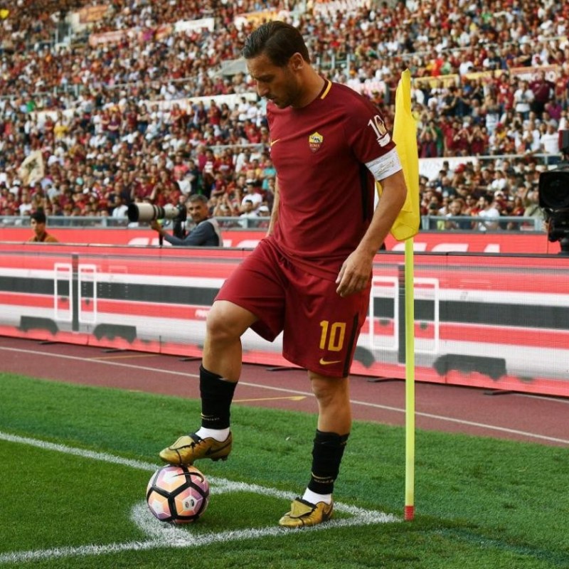 Nike Tiempo Totti X Roma Boots - Signed by Francesco Totti