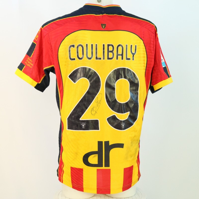 Coulibaly's Signed Unwashed Shirt, Lecce vs Juventus 2024