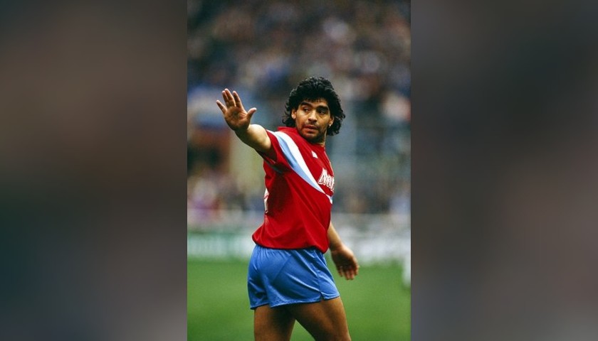 Maradona's Official Napoli Shirt, 1990/91