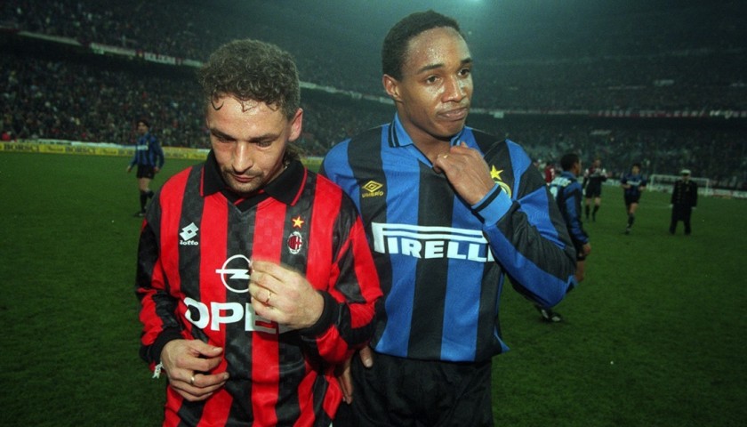 Ince's 1995/96 Match-Issued/Worn Inter Shirt