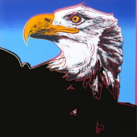 'Bald Eagle' Unsigned Screenprint by Andy Warhol 