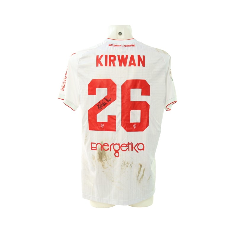 Kirwan's Signed Unwashed Shirt, Padova vs Caldiero Terme 2025