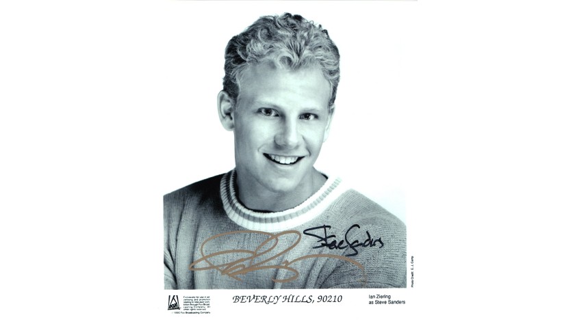 Fotografia autografata da Ian Ziering