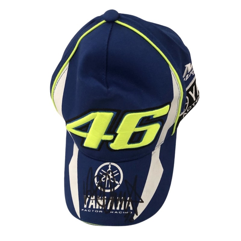 Valentino Rossi Official Yamaha Signed Cap