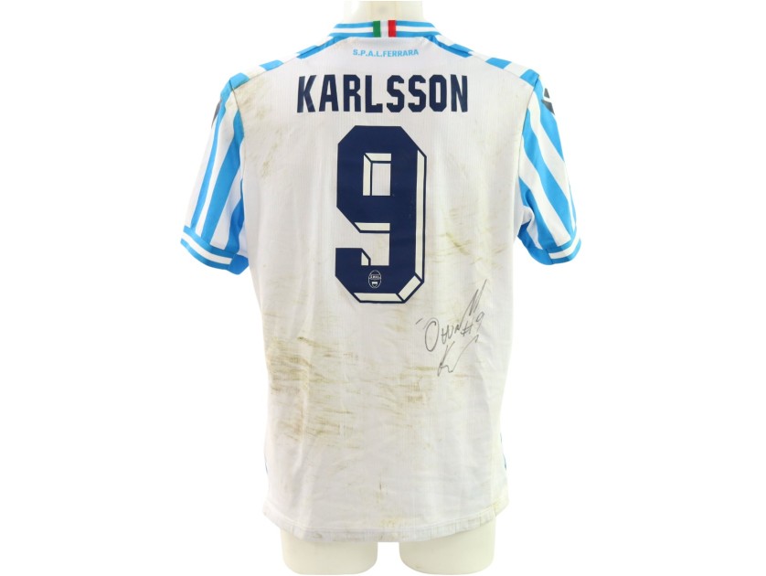 Karlsson's Signed Unwashed Shirt, SPAL vs Rimini 2025 