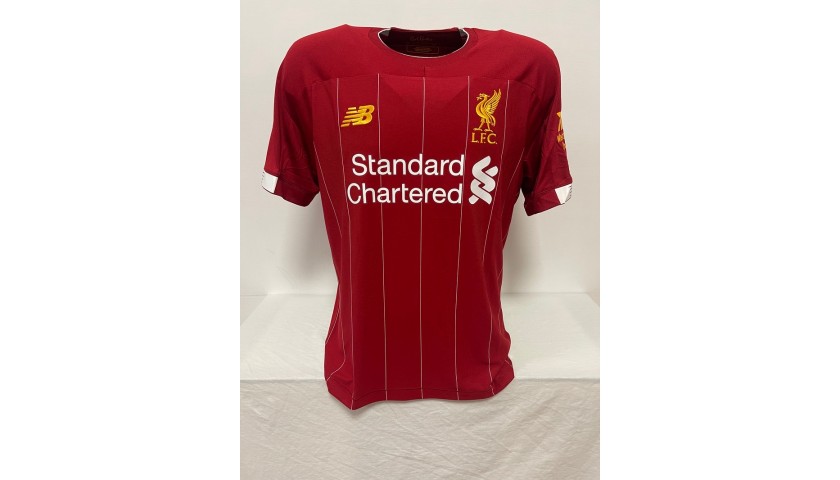 Firmino's Official Liverpool Signed Shirt, 2019/20
