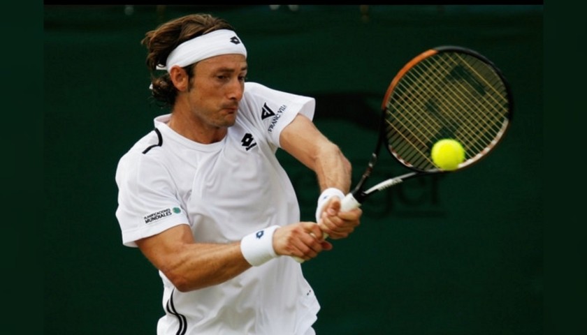 Juan Carlos Ferrero's Match Shirt, Wimbledon 2009