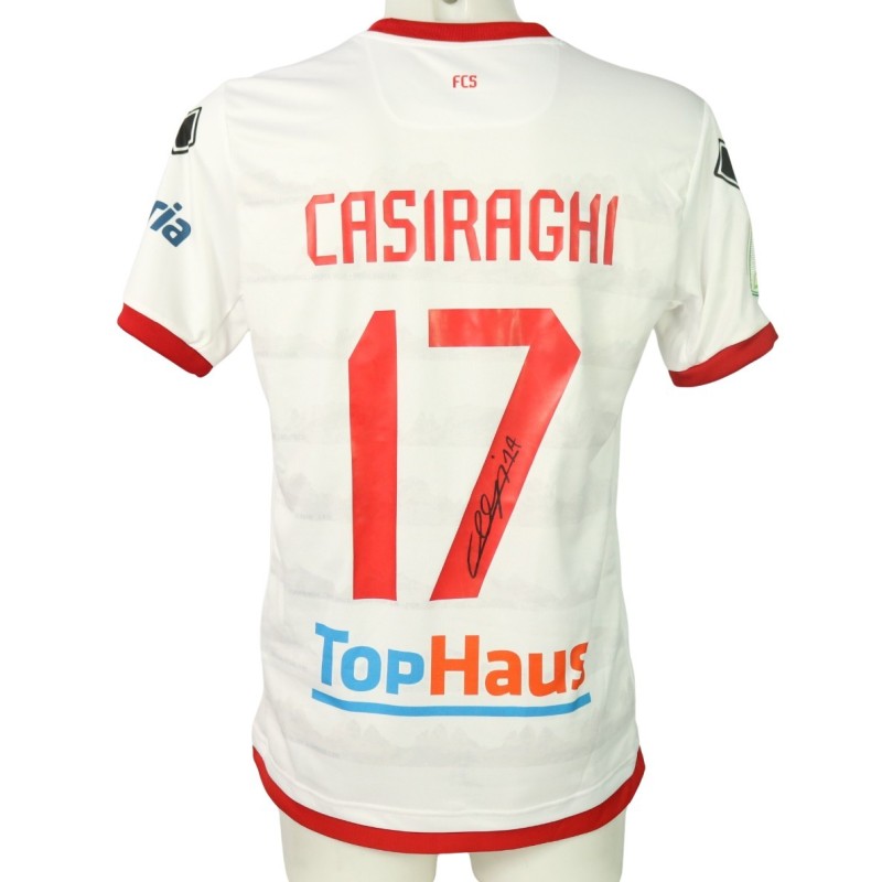 Maglia Casiraghi unwashed Sudtirol vs Pisa 2024 - Autografata