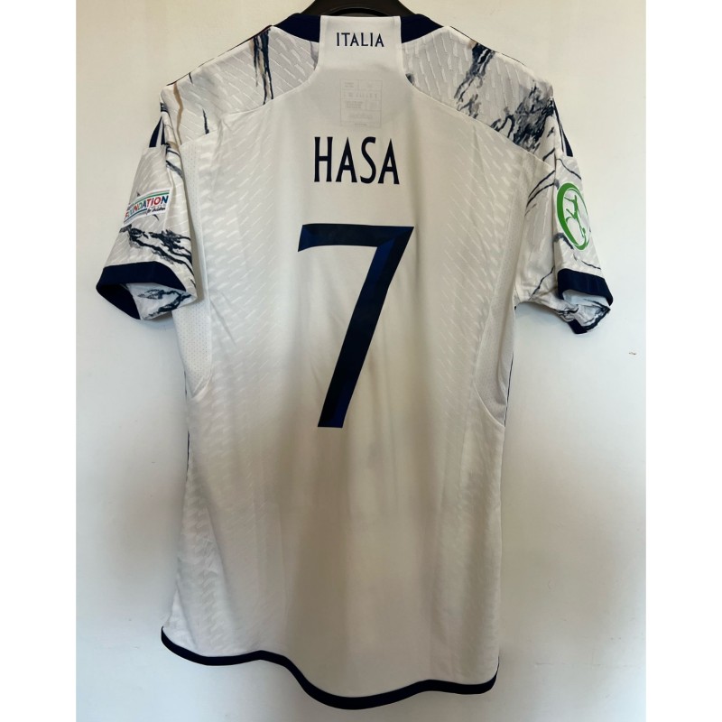 Hasa's Match Shirt, Portugal U19 vs Italy U19 2023