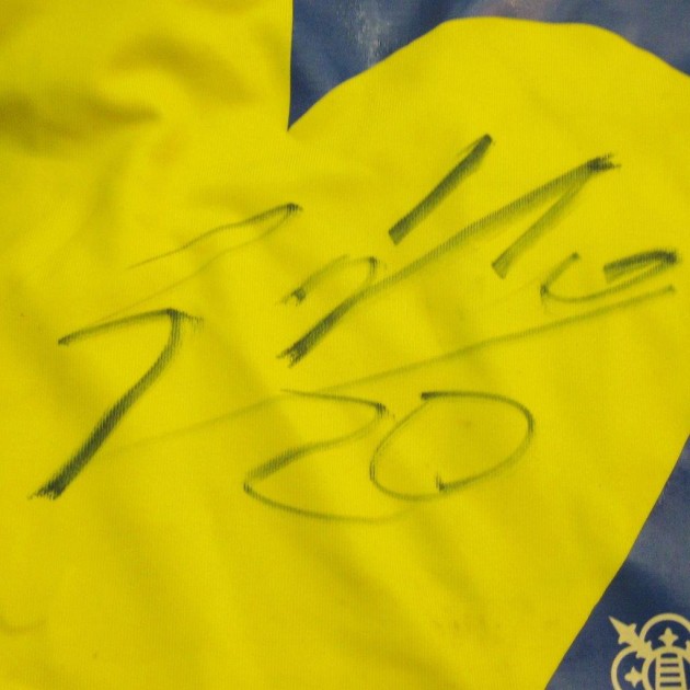 Sardo match worn shirt, Chievo-Inter, Serie A 14/15 - signed