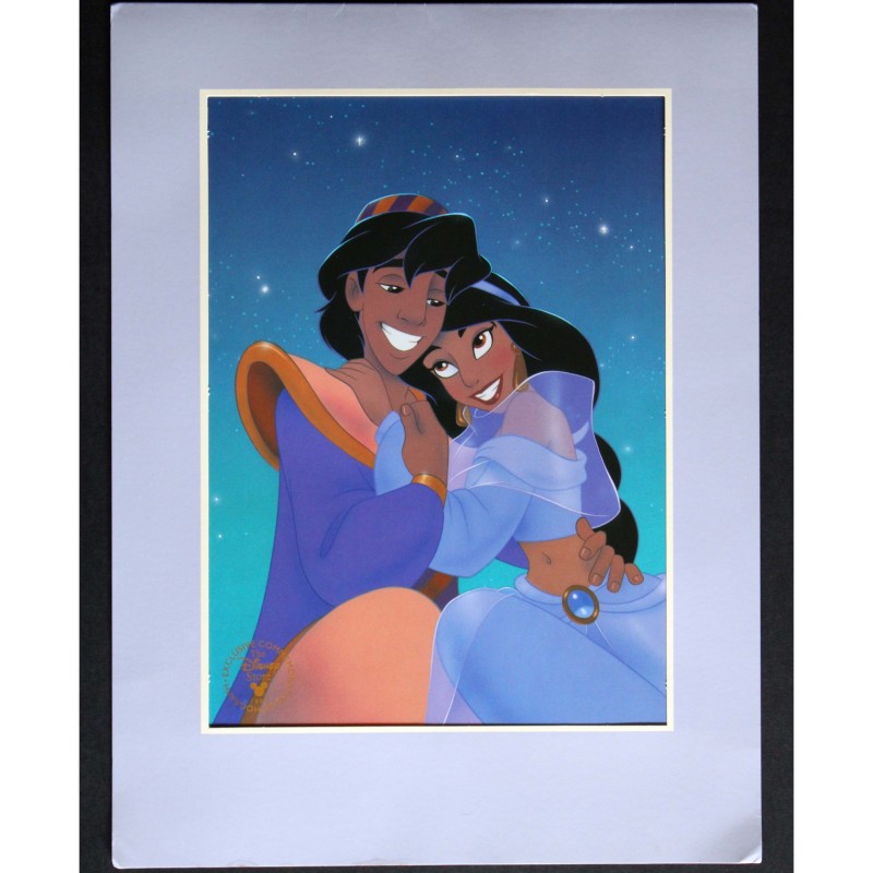 Aladdin – Disney Original Lithograph