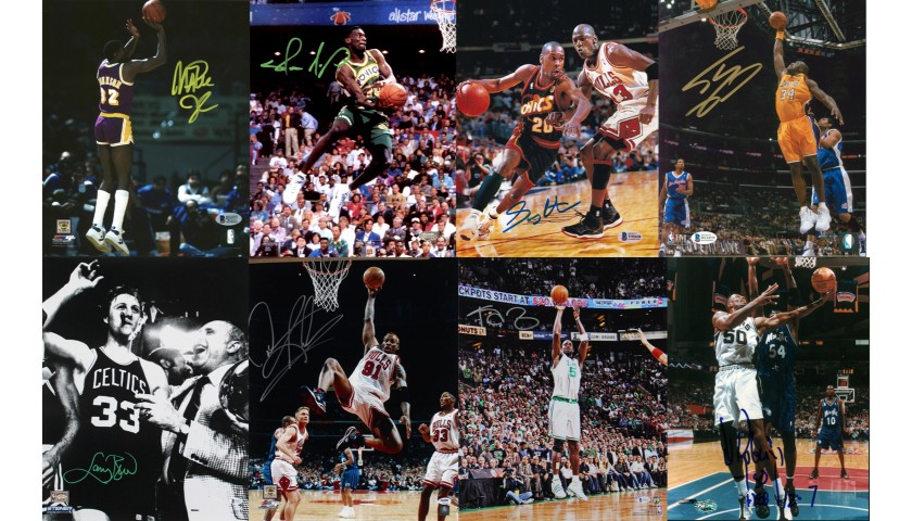 Basketball Legends Signed Photo Mystery Box