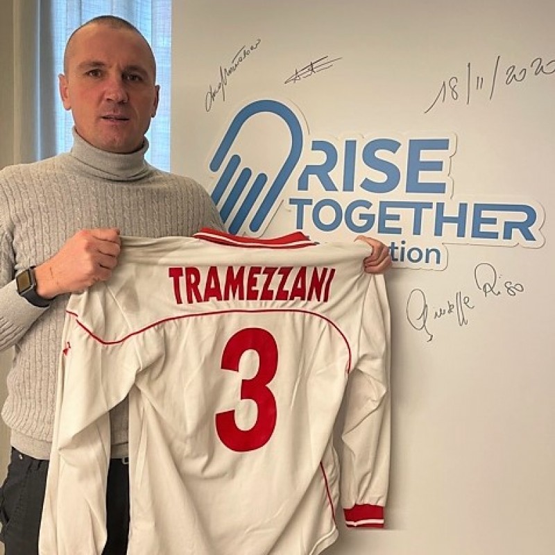 Tramezzani's Piacenza Worn Shirt, 2000/01
