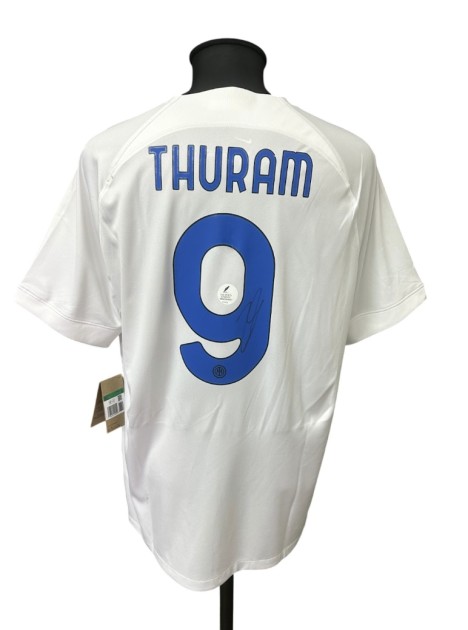 Thuram's Inter Signed Official Shirt, 2023/24