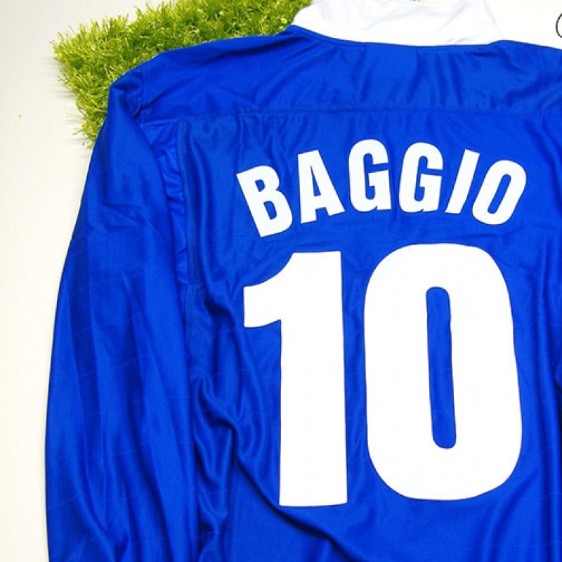Brescia match issued shirt, Baggio, Serie A 2003/2004