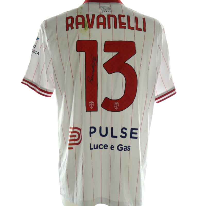 Ravanelli's Signed Unwashed Shirt, Catanzaro vs Monza 2026