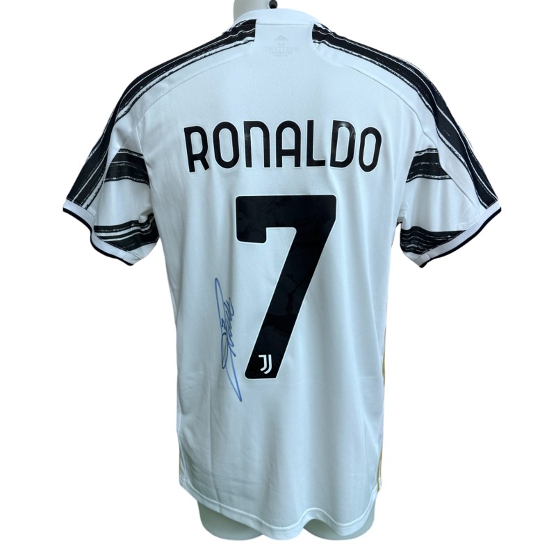 Ronaldo's Juventus Official Signed Shirt, 2020/21 