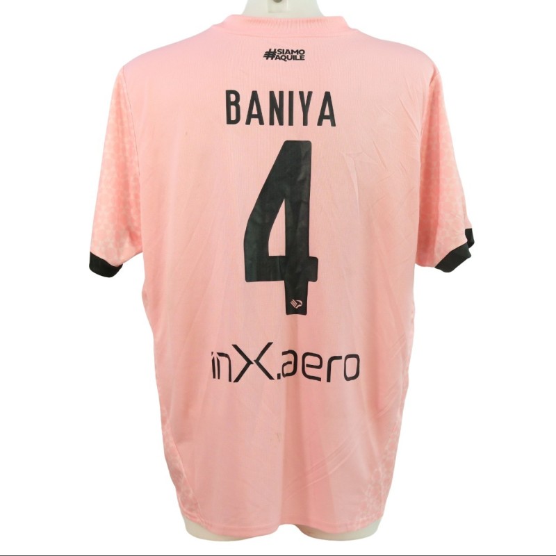 Maglia Baniya unwashed Palermo vs Reggiana 2024