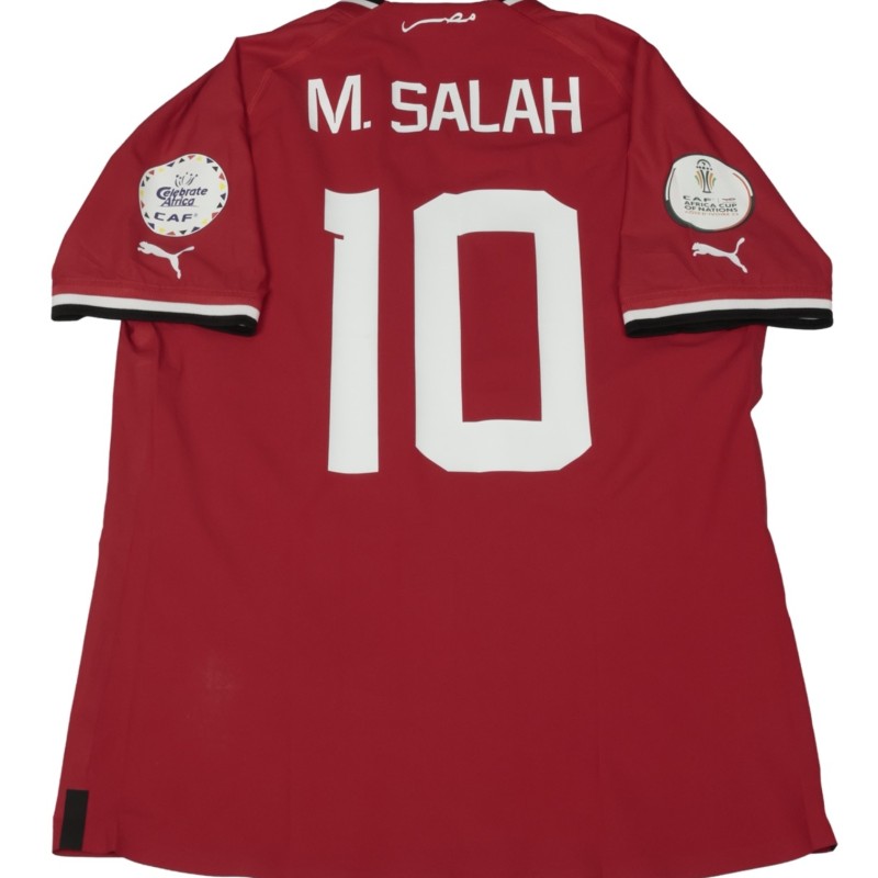 Salah's Match-Issued Shirt Egypt Africa Cup 2023/24