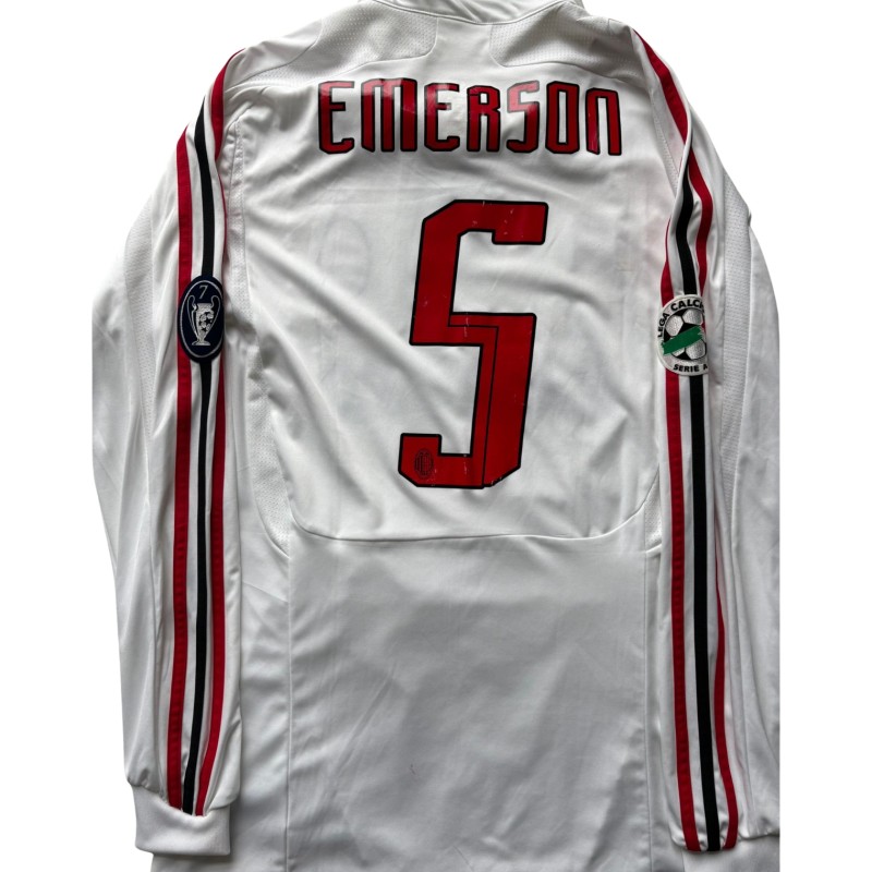 Emerson's Match-Worn Shirt, Roma vs Milan 2008