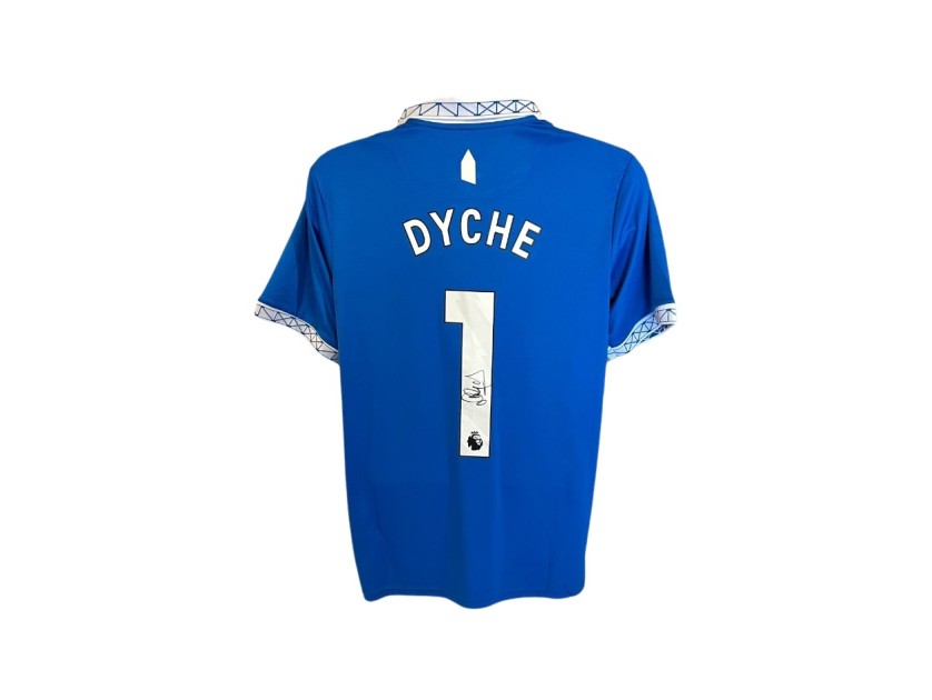 Replica della maglia dell'Everton 2023/24 firmata da Sean Dyche