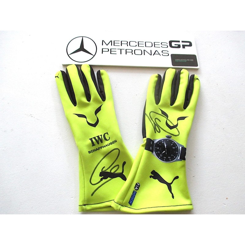 Lewis Hamilton's 2023 Signed Replica Gloves